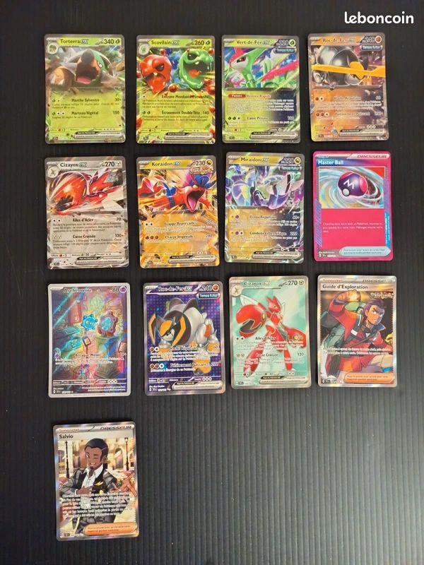 Carte Pokémon Cizayox Ex 195/162 – Ultra Rare (UR), Forces Temporelles, Neuve, Protégée En Sleeve