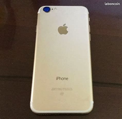 IPhone 7 d'occasion bon état avec facture et garantie (image 1)