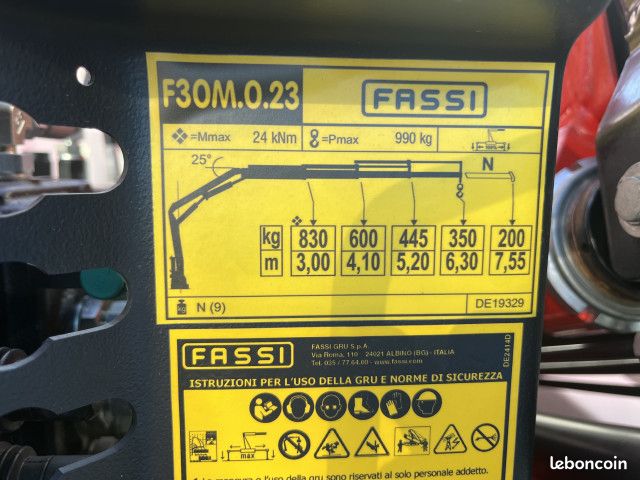 Isuzu m27 gen 2 benne + grue avec radio-commande (image 5)
