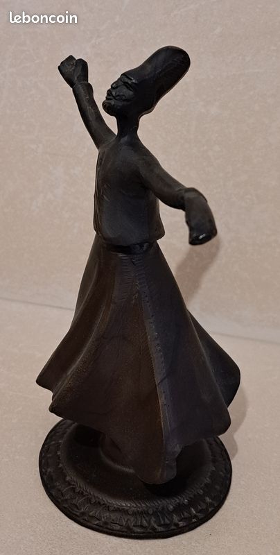 Statuette derviche tourneur en bronze (image 2)