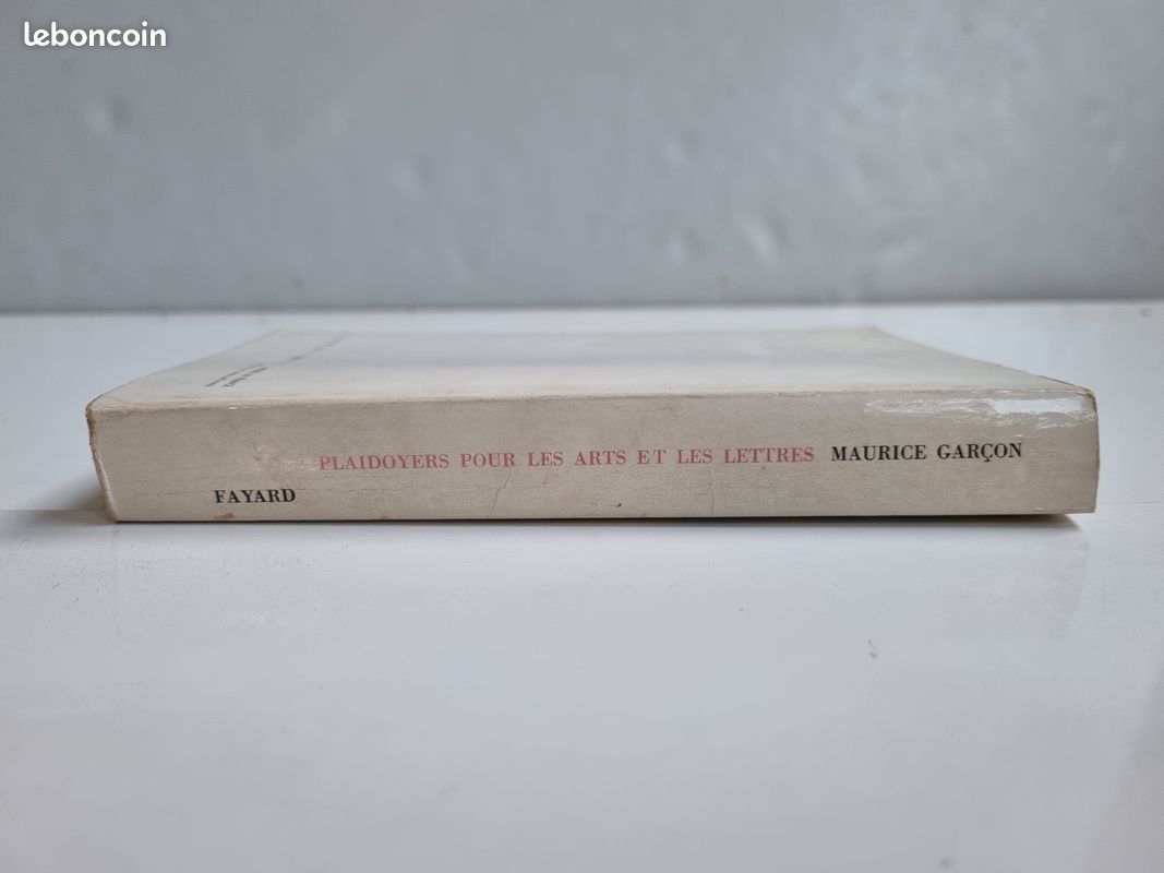 Plaidoyers pour les arts et les lettres – Maurice Garçon – Académie française (image 4)