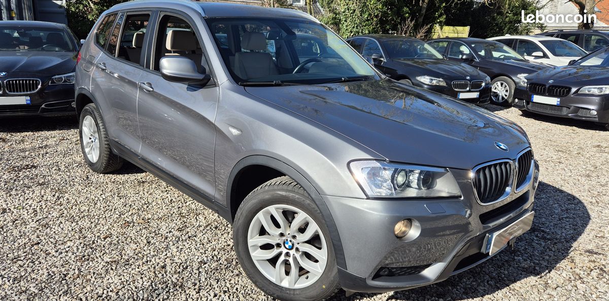 Tres belle bmw x3 f25 2013 2.0 diesel 143 ch 150 000 km GPS XENON BOITE AUTOMATIQUE CUIR 1er propriétaire carnet complet bmw 13 990 (image 1)