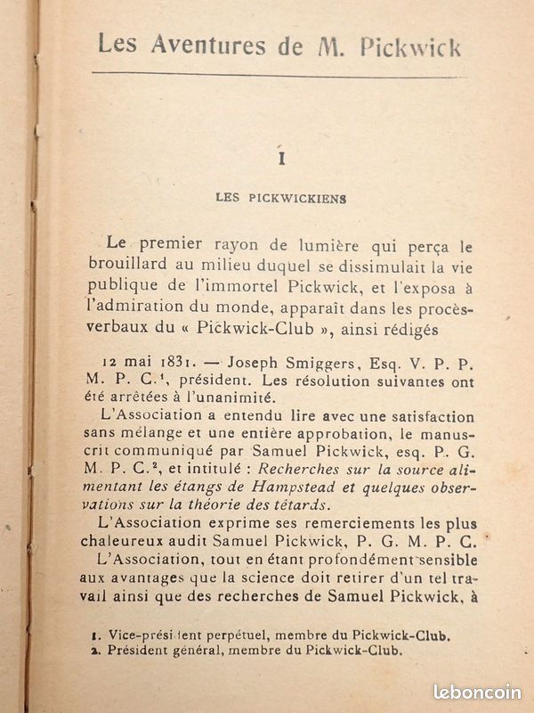 Les aventures de Monsieur Pickwick - Charles Dickens - Librairie Delagrave Bibliothèque Juventa - 1951 (image 7)