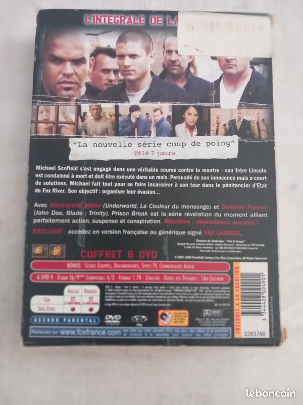 Dvd Prison Break 6 dvd (image 2)