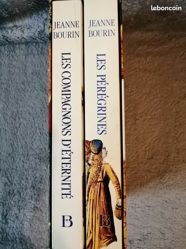 Coffret de 2 livres de jeanne bourin (image 1)