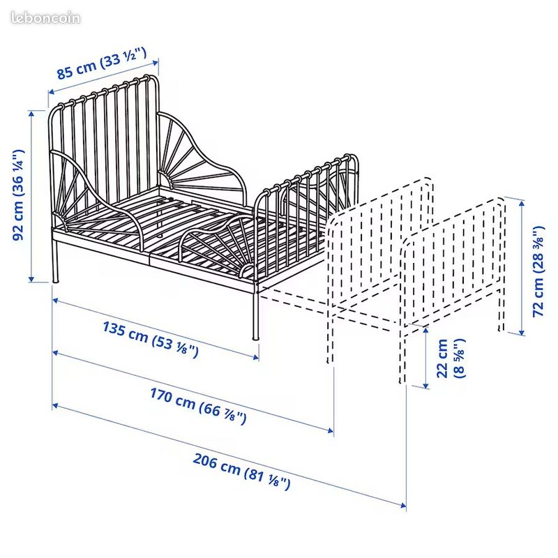 Lit enfant extensible (image 7)