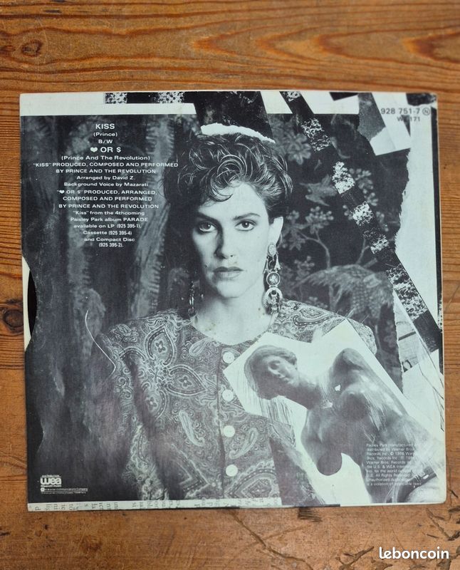 45 tours Prince Kiss (image 2)