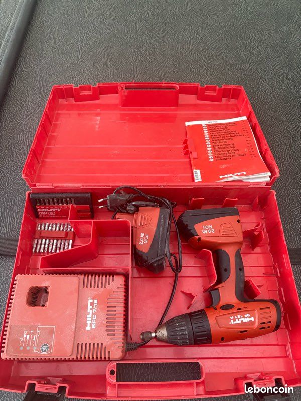 Visseuse Hilti 14,4V – Occasion Fonctionnelle – Batterie Incluse