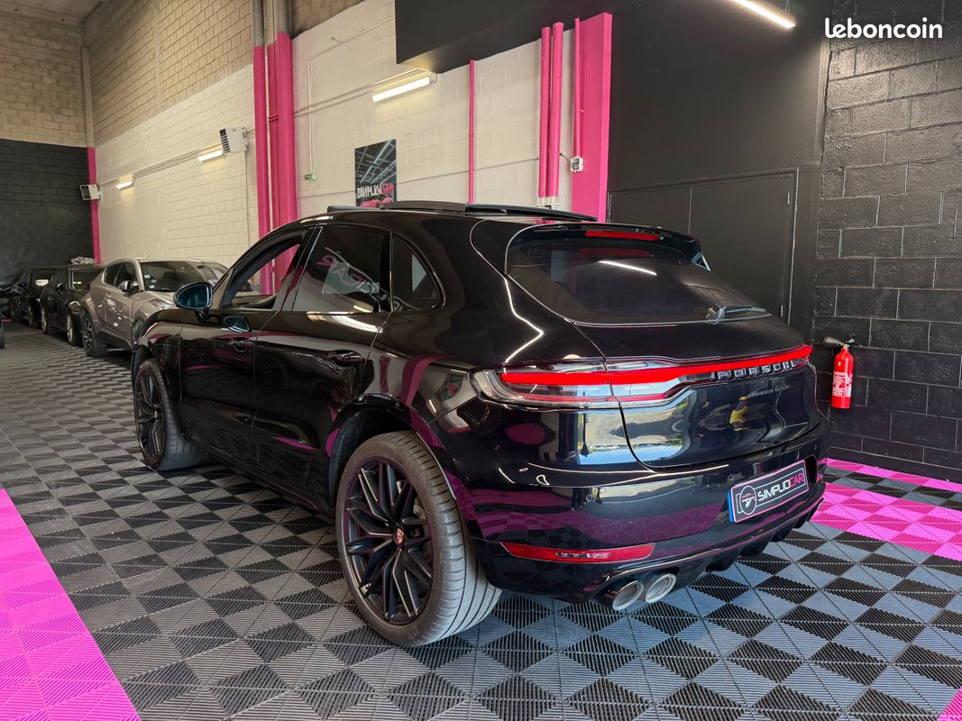 Porsche macan turbo 3.0 440ch pdk suivi porsche toit ouvrant cam 360 bose garantie 12mois fr malus payé (image 35)