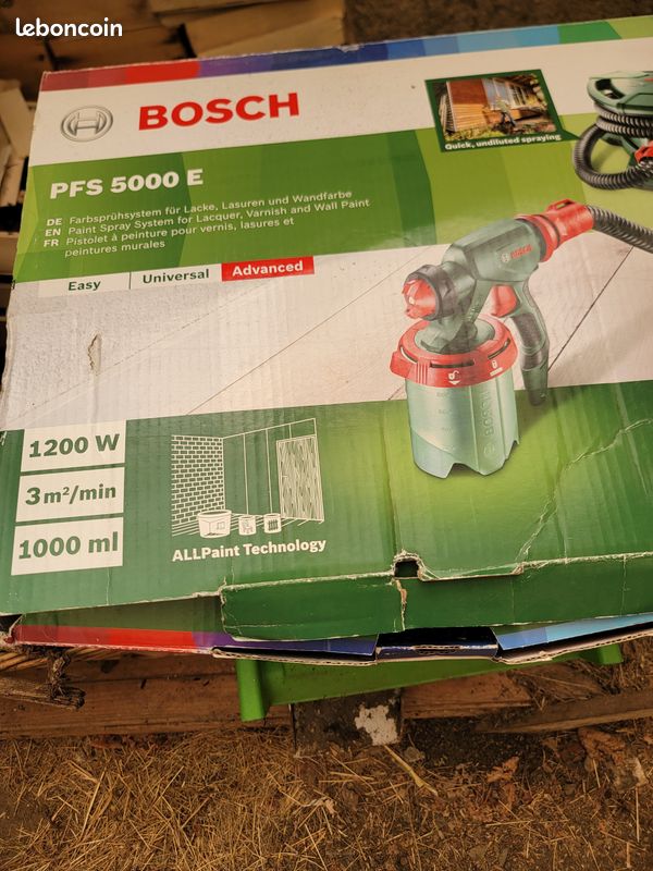 Station de peinture Bosch 5000 E Advanced, 1200 watts (image 1)