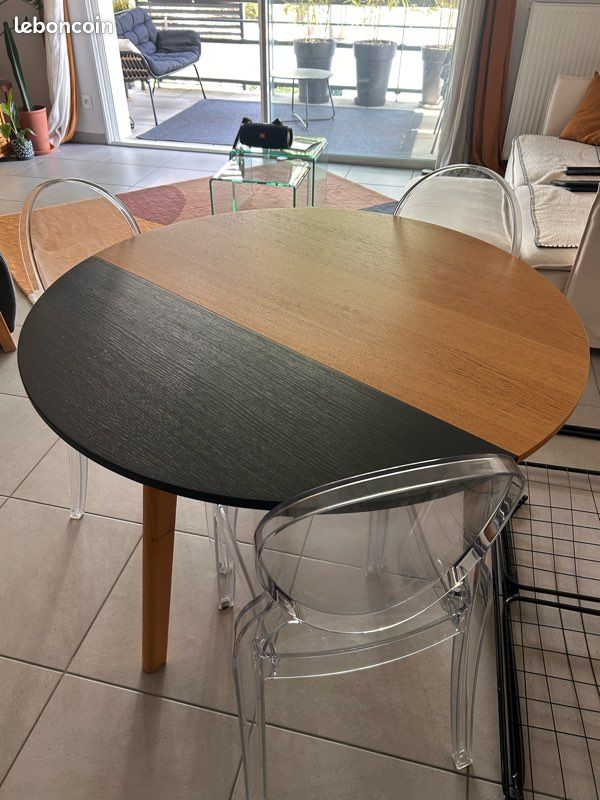 Table à manger Habitat Pivot (image 1)