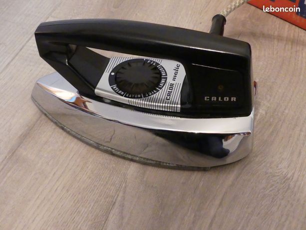Fer à Repasser Ancien Calor – Bivolt Matic N44, Vintage, Fonctionne