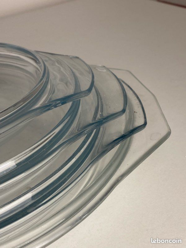 Lot 4 plats en Pyrex (image 2)
