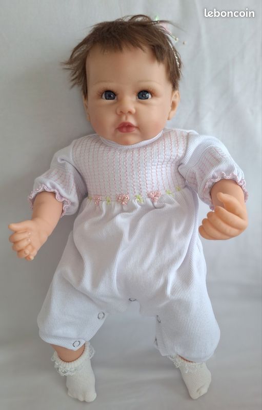 Poupée Ashton-Drake Galleries - Olivia's Gentle Touch - Linda Murray - 50 Cm - Comme Neuve Avec Certificat