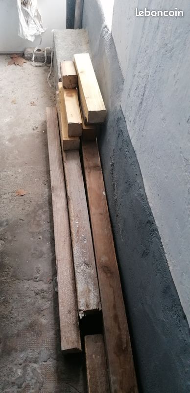 Vend bois coupés et 1 poutre (image 2)