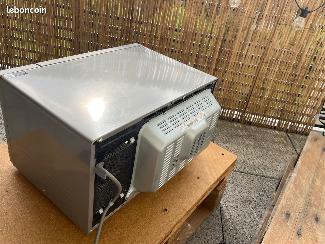 Four micro-ondes combiné Samsung Smart Oven MC28H5015CS — 28L — Inox (image 3)