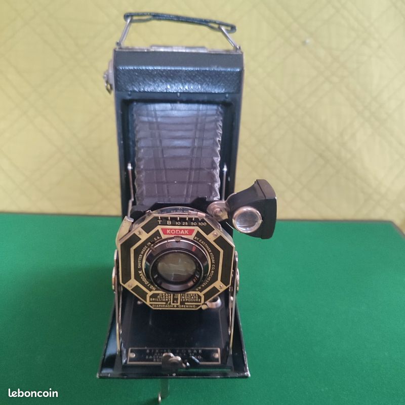 Appareil photo ancien Kodak Petite - appareil pliant à soufflet - vintage - Photo, audio & vidéo