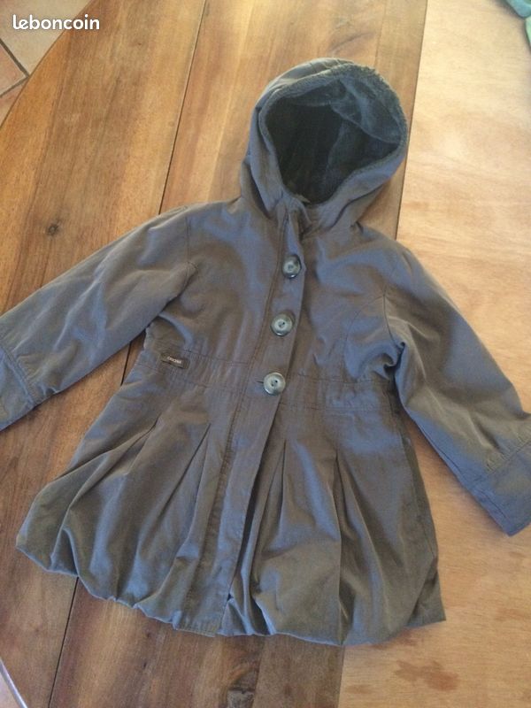Parka manteau fille 3 ans Obaïby (image 1)