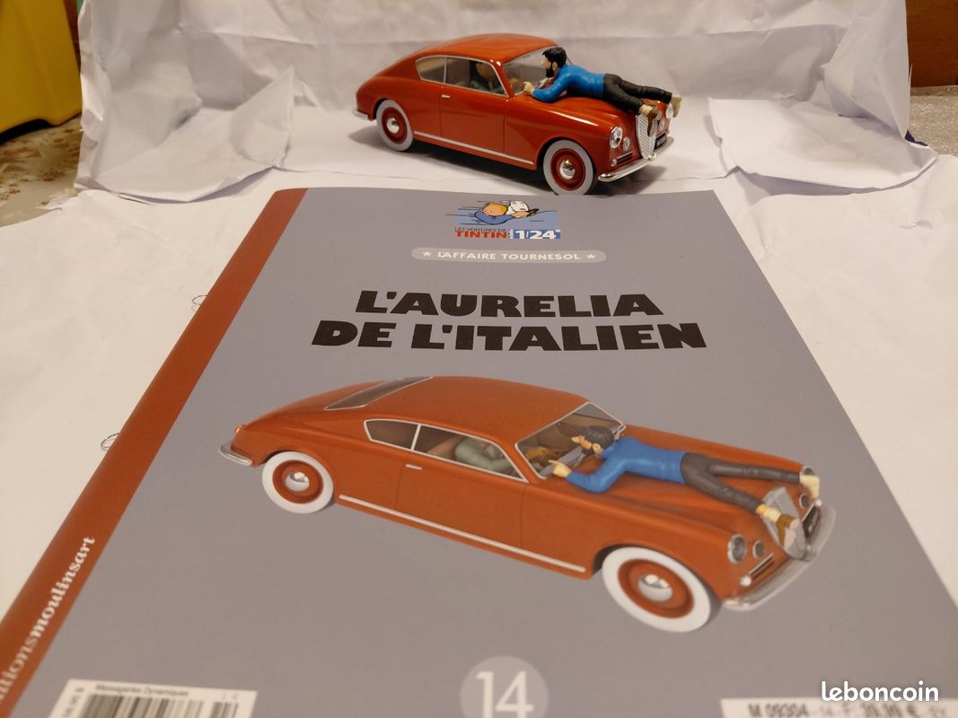 Figurine Tintin – L'Aurelia De 'L'Affaire Tournesol' – Moulinsart, 1/24, 2020