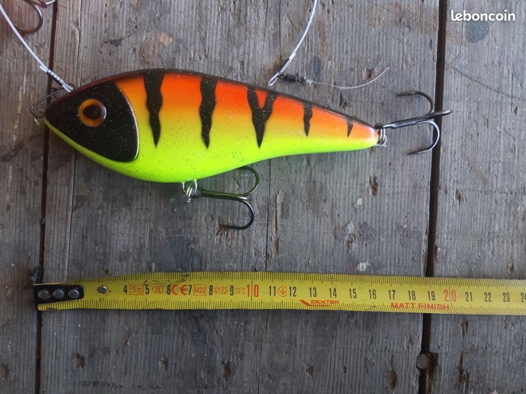 Leurre De Pêche Artificiel En Plastique 3D En Forme D'œil De Poisson 11 Cm 95050772