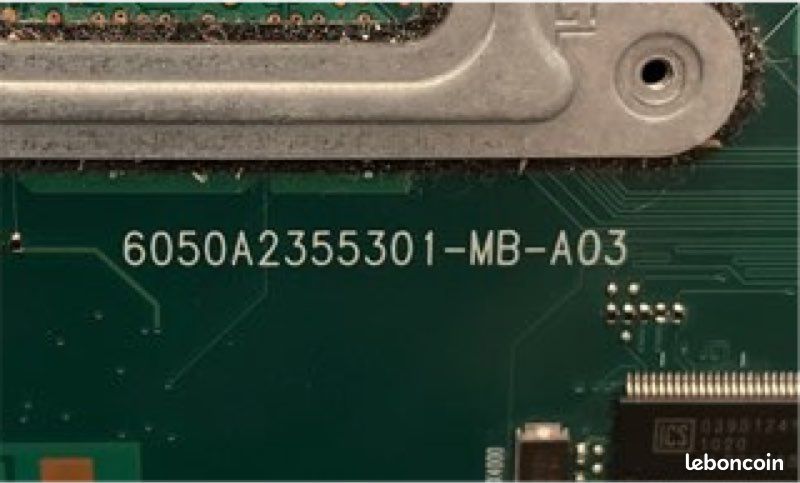 Carte mère TOSHIBA C655 C650 6050A2355301-MB-A03 HS (image 3)