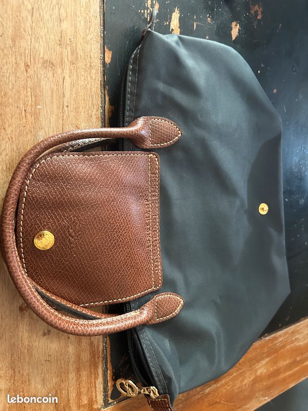Sac LONGCHAMP-LE PLIAGE gris -S (image 2)