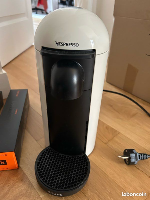 Machine Nespresso vertuo blanc ivoire (image 2)