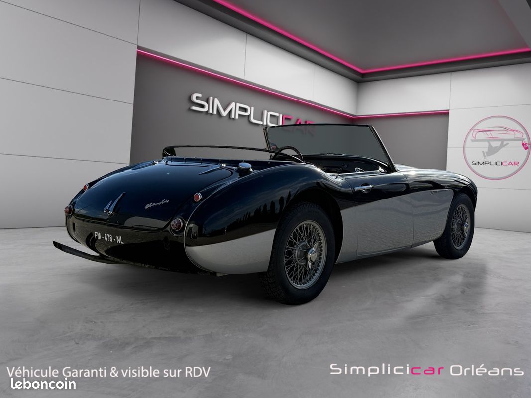 AUSTIN HEALEY Bn4 2.6L 6 cylindres BMC C-Series 1957 Restaurée Entièrement en 2018 (image 4)