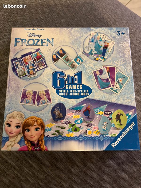 Jeu de société reine des neiges 6 en 1 (image 1)