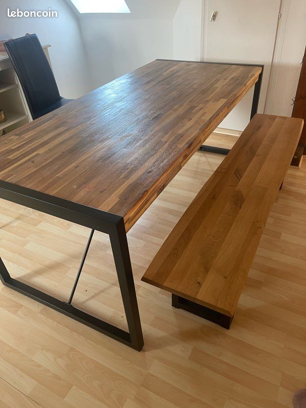 Table à manger + Banc (image 1)