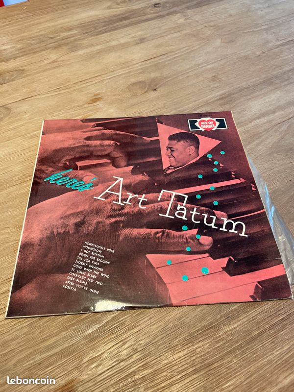 Vinyle 33T « Here s Art Tatum » (image 1)