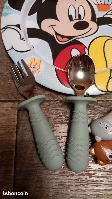 Lot repas bébé assiette Mickey (image 3)