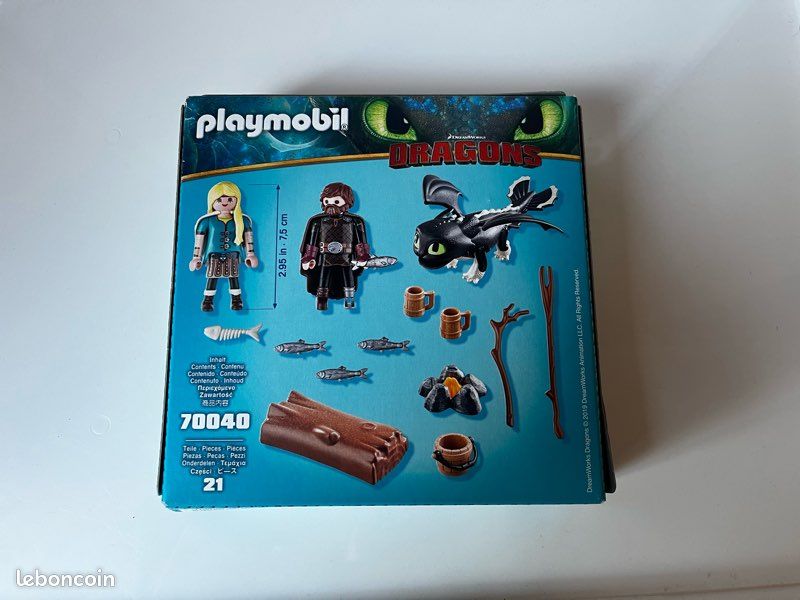 Playmobil dragons 70040 Jeux Jouets