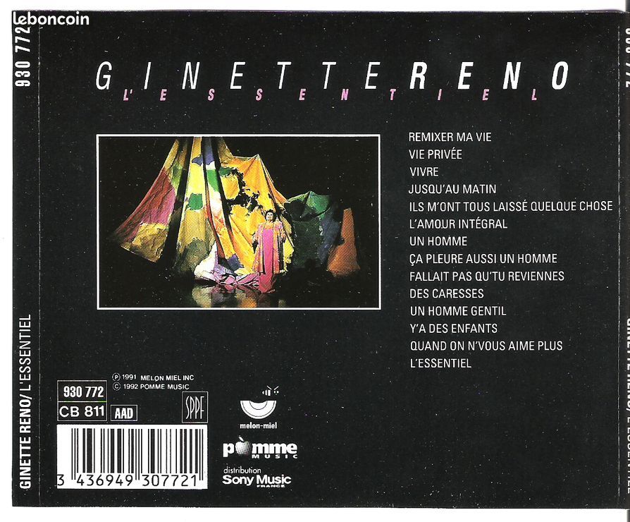 Ginette Reno - L'essentiel - (Best of CD Album) (image 2)
