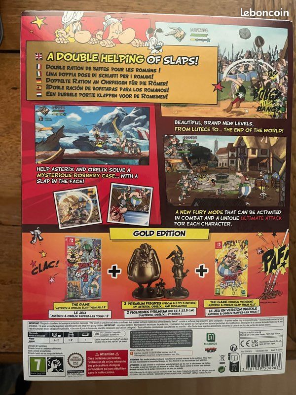 Astérix & Obélix : Baffez Les Tous ! – Édition Limitée – PS4 – PAL – Neuf Sous Blister – Français