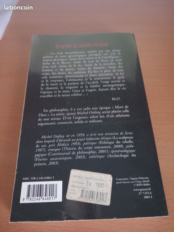 Traité d'athéologie de Michel Onfray (image 2)