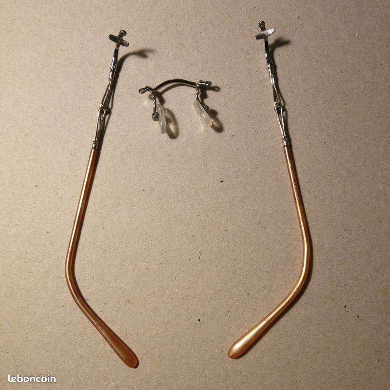 Monture de lunettes verre percé de la marque Jean-Louis Scherrer