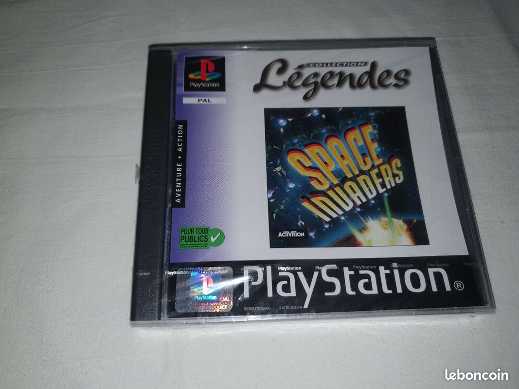Sony ps1 playstation neuf blister SPACE INVADERS Consoles