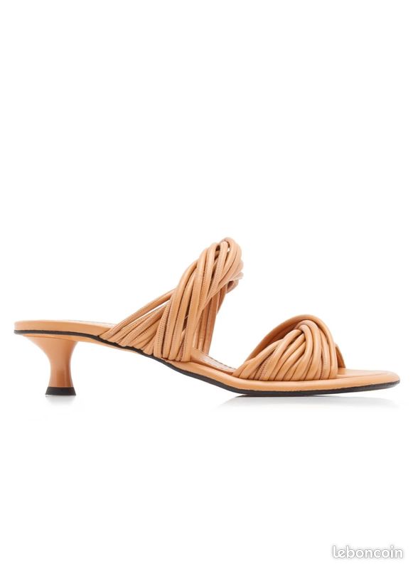 Proenza Schouler - Pipe Rolo Sandal, amber (image 7)