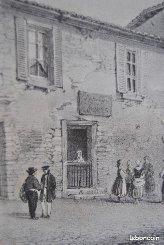 Tirage Albuminé Vintage Périgueux Clouterie Et Pont Cassé - Circa 1880 | Original 8,5x14 Cm