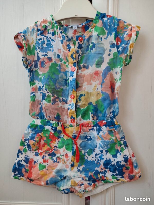 Lot vêtements été bébé fille 12 mois (Petit Bateau, Sergent Major, Absorba, Cyrillus, Du Pareil Au Même....) (image 13)