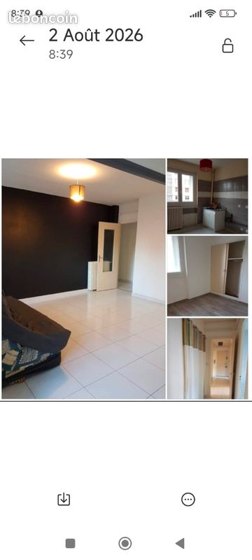 Appartement 5 pièces 80 m² · à Clermont-Ferrand · 80 m² · 650 €/mois