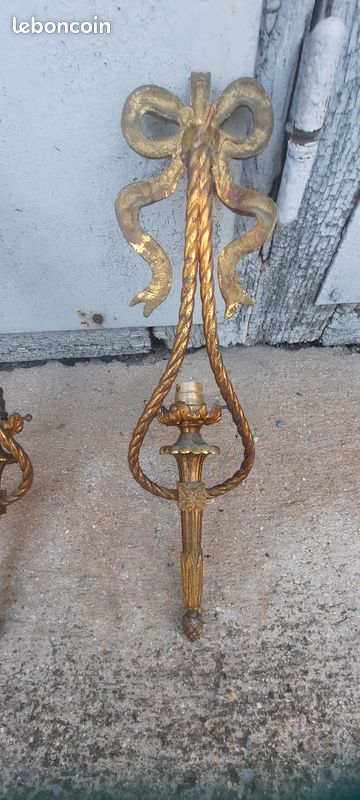 Deux appliques de Style Napoleon 3 (image 5)