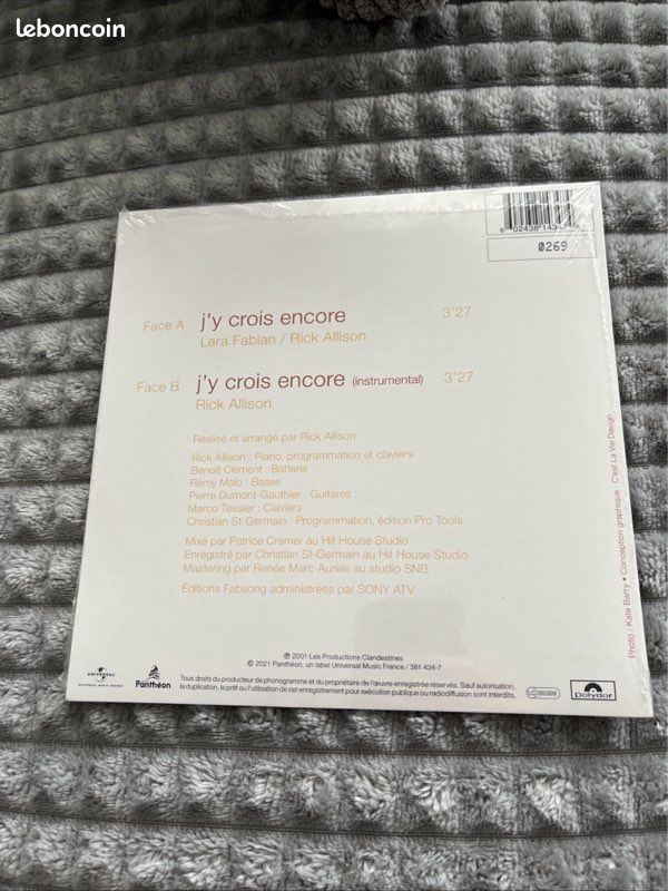 Vinyl Lara Fabian (image 2)