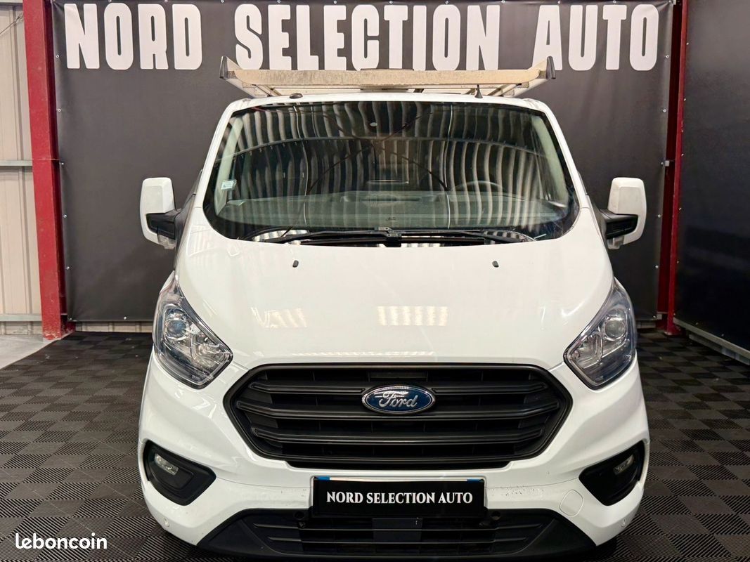 FORD TRANSIT CUSTOM L1 H1 2.0 130 CH BVA6 CLIM / GPS / GALERIE / REGULATEUR / TVA RECUPERABLE 158.453km (image 11)