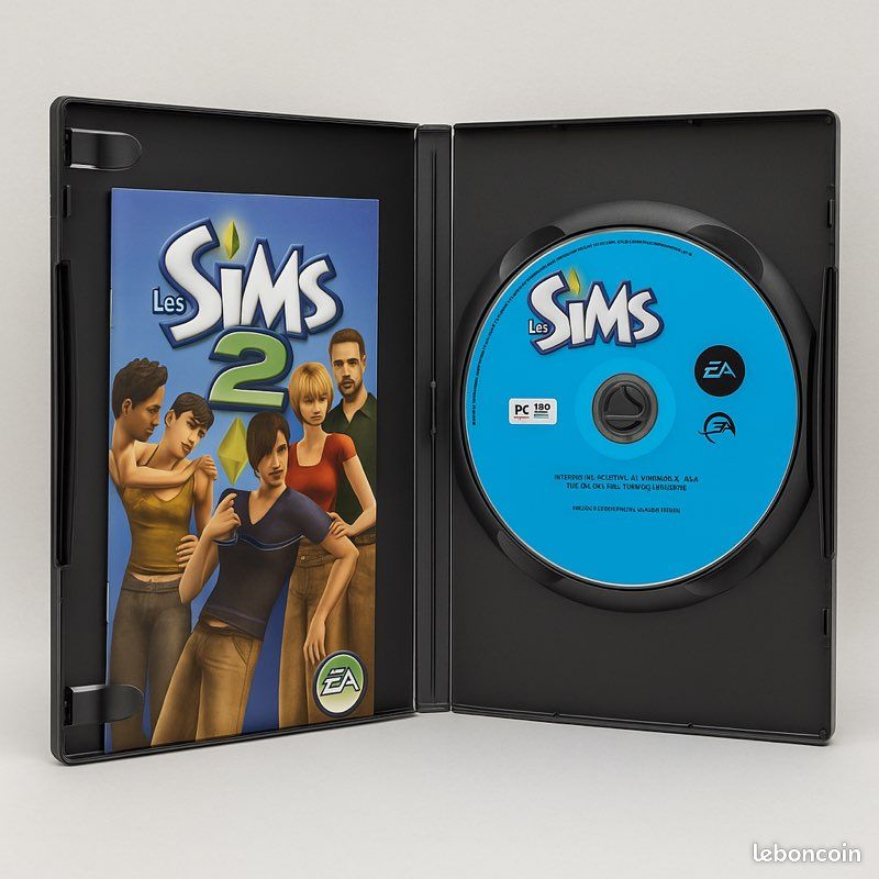Les Sims 2 : Bon Voyage - Jeu PC Complet En Français, Comme Neuf
