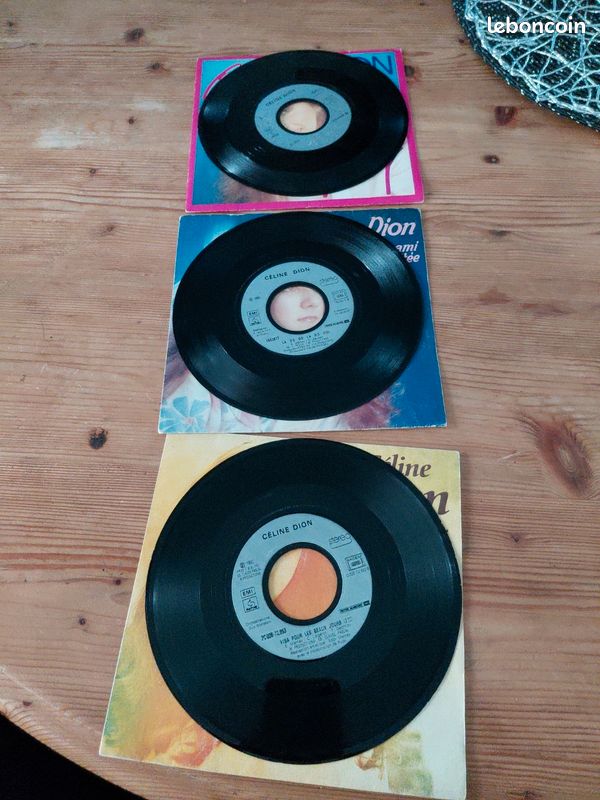 Céline Dion vinyles 45 tours (image 3)