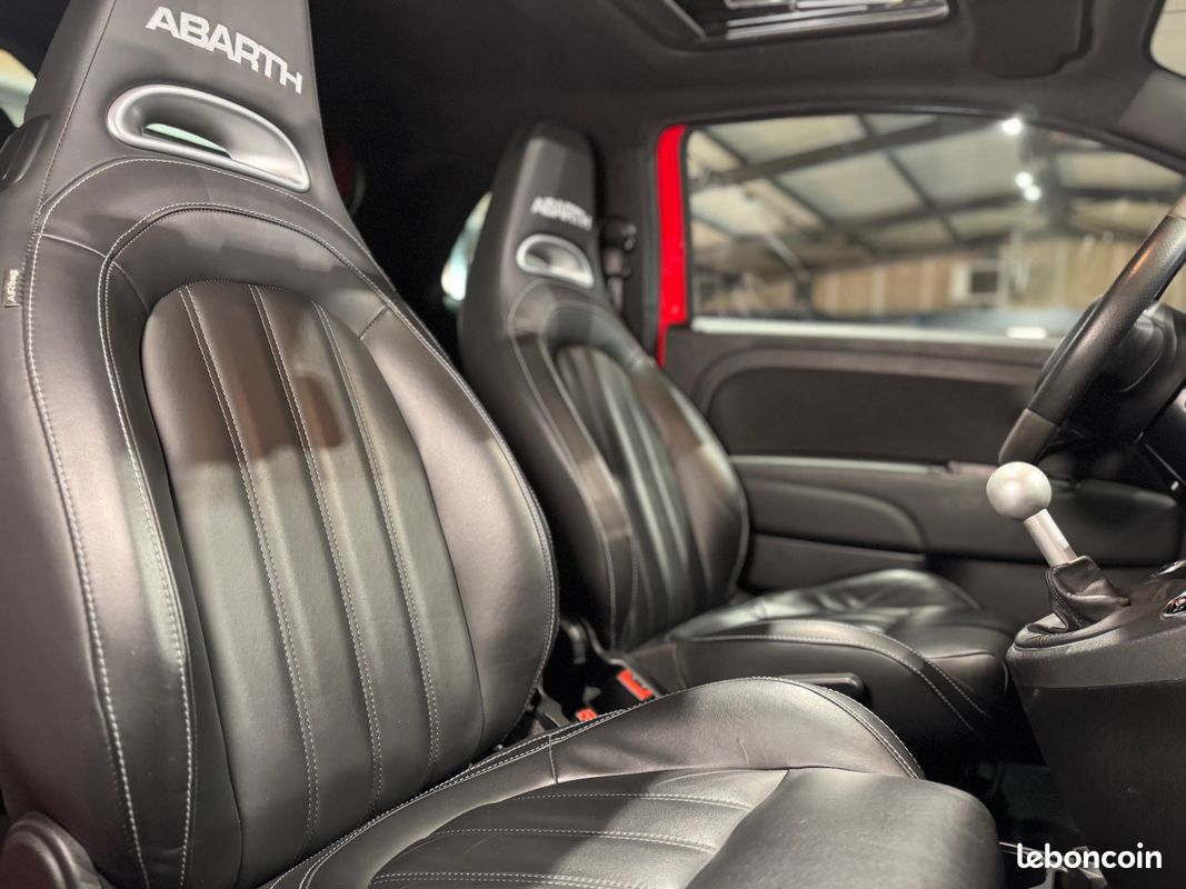 Abarth 500 phase 2 595 Competizione MY19 1.4 Turbo T-Jet 180 CH BVM5 Toit Ouvrant Beats Audio Cuir GPS 2019 (image 6)