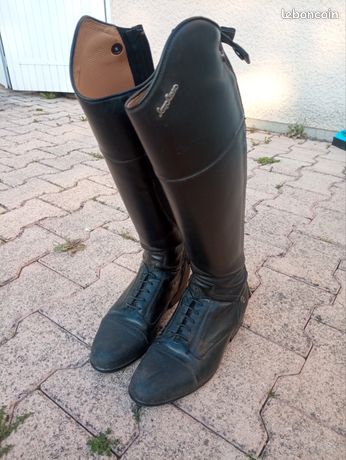 Bottes équitation cuir Sergio grasso d'occasion : Mixte | Equitation - 28/04/2023