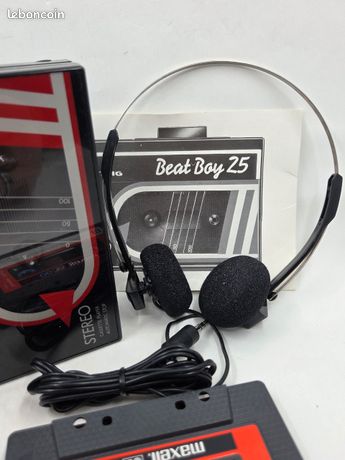 Walkman Grundig Beat Boy 65 - Lecteur Cassettes Vintage Des Années 80/90 - état Fonctionnel